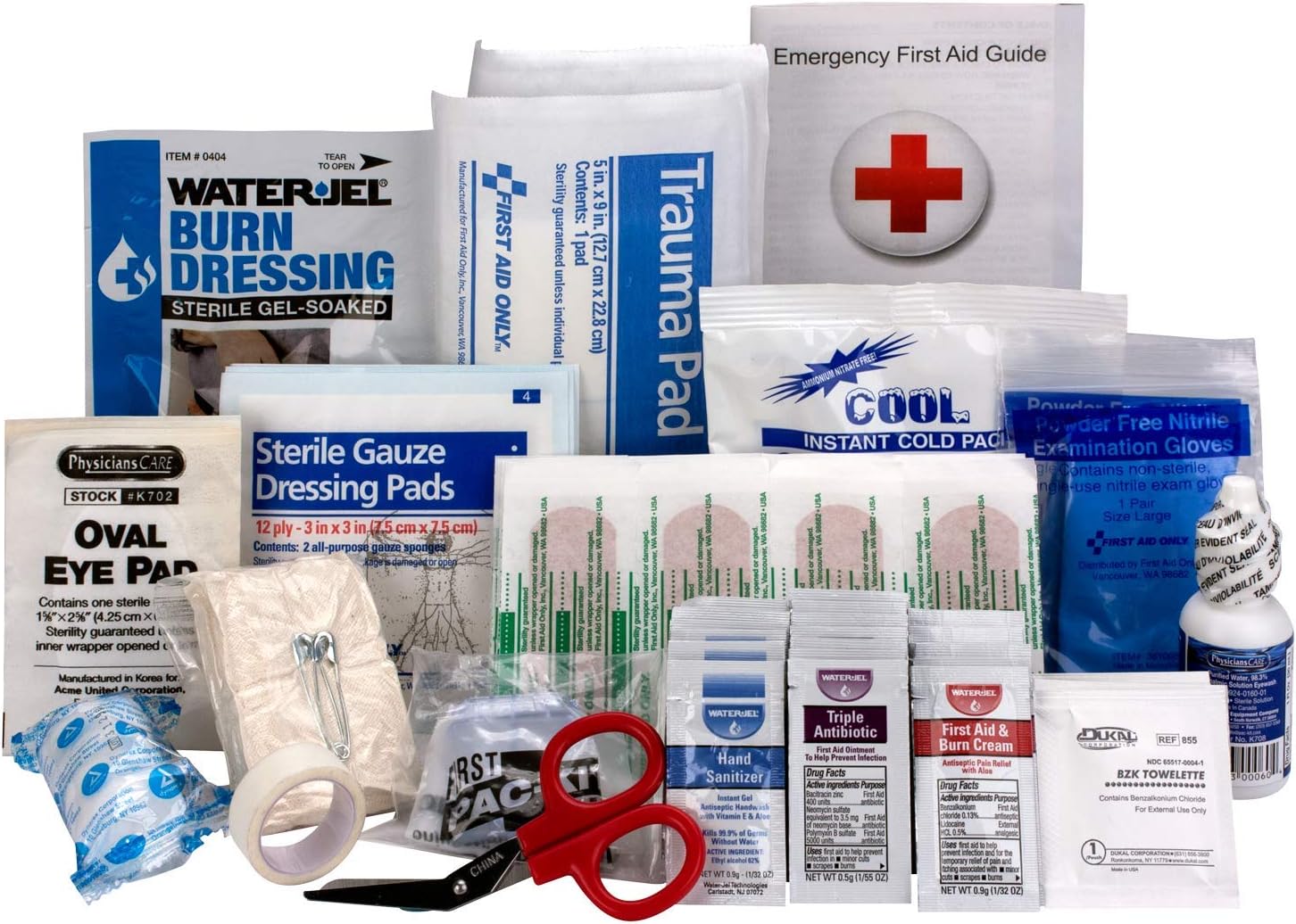 Xpress First Aid 89 Piece Refill Pack, ANSI/OSHA Compliant