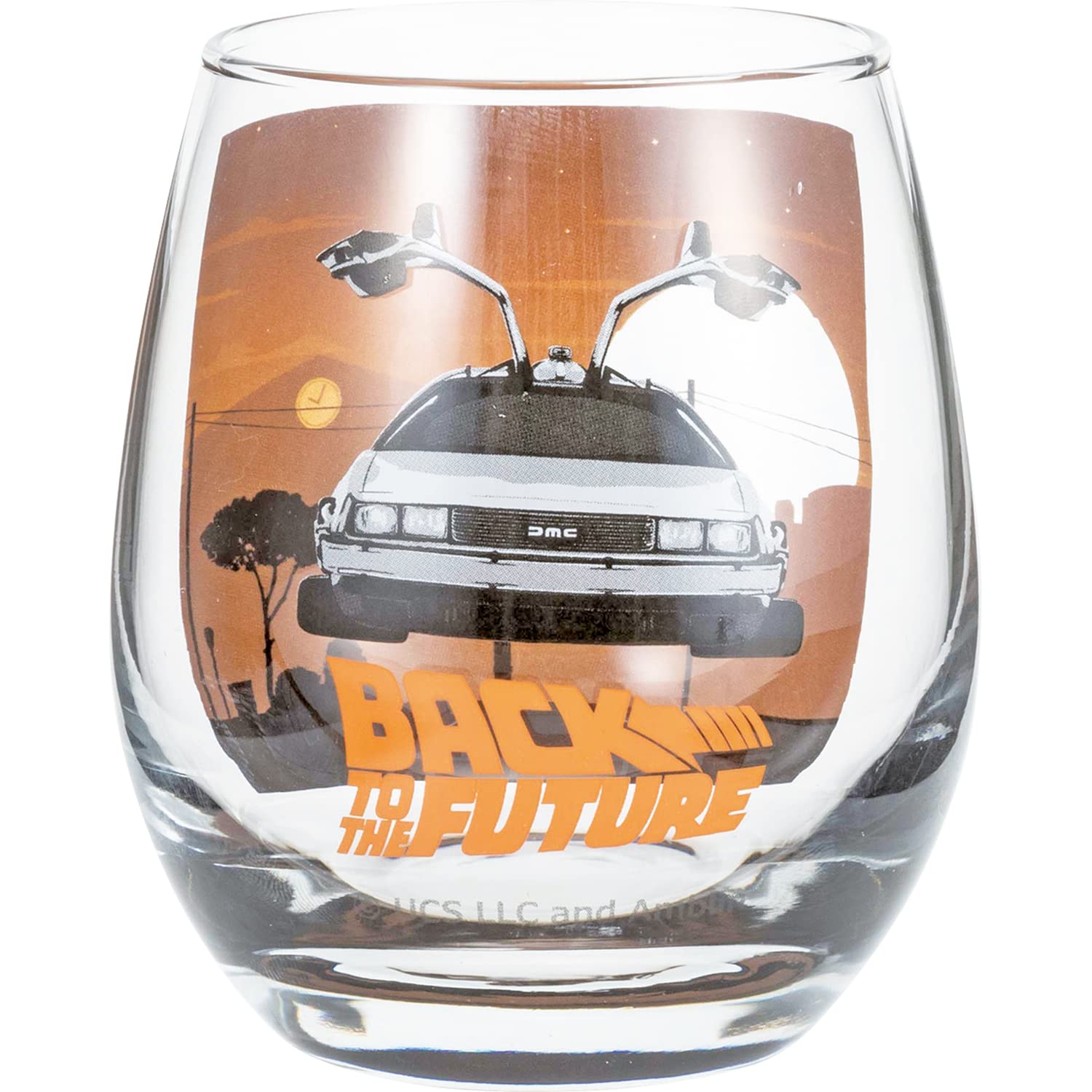 Amazon｜「 バック・トゥ・ザ・フューチャー 」 3D グラス タンブラー