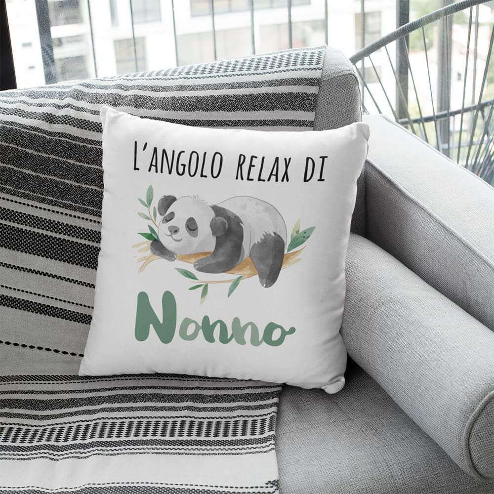 Fodera Per Cuscino Con Scritta Per Nonno 'Sei Il Migliore' - 50x75 Cm - Federa Morbida In Velboa Per Divano E Letto - Regalo Originale Per Compleanno O Natale