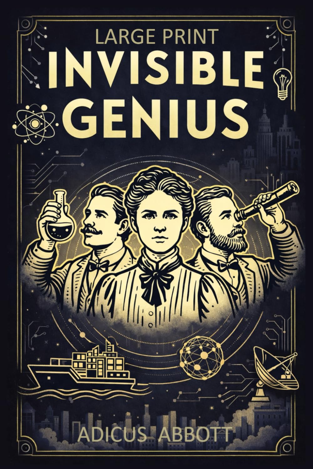Invisible Genius: 99 Fascinating Stories of the Everyday Inventions That Quietly Changed the World (A Large Print History of Technology Trivia Book)