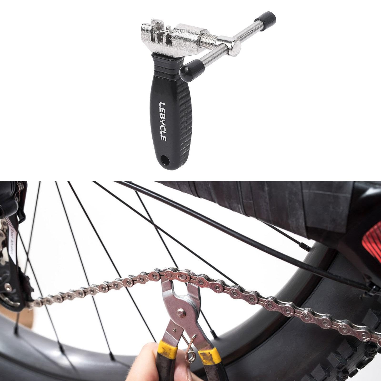 Vaveren Bike Chain Breaker Repair Kit Installation Maintenance Professional Bike Link Repair Tool Extractor for Mountain Bicycle