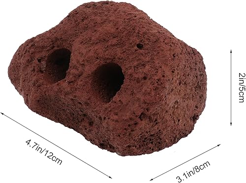 Miniatura 7 de balacoo 5 unids rocas piedras volcánicas rocas decorativas pecera material acuario paisaje ornamentos agua hierba anillo fijo bonsái decoración