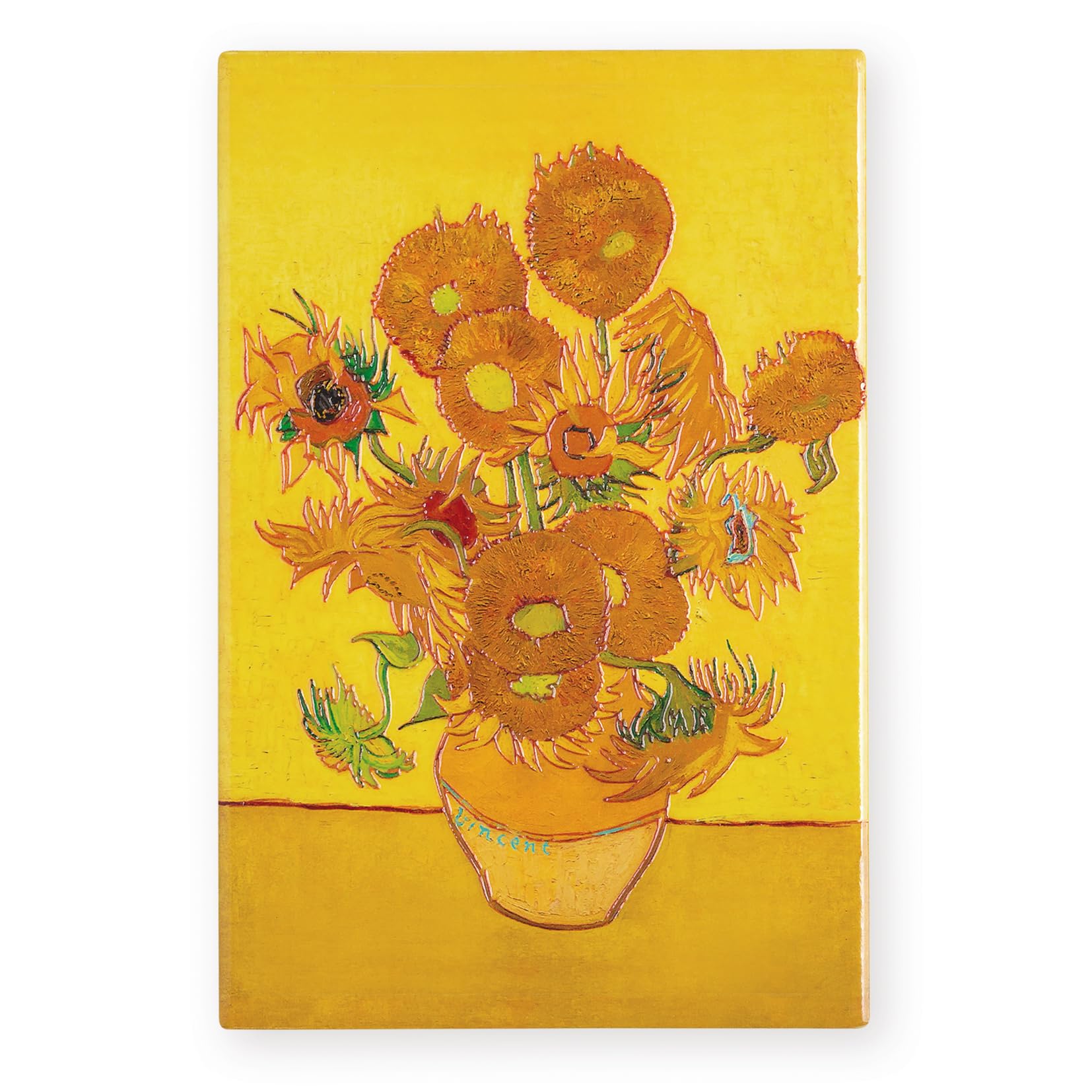 Art of Arora 2925 Yellow Sunflowers by Vincent van Gogh Ceramic Tile Picture Plaque Wall Art 30 x 20cm