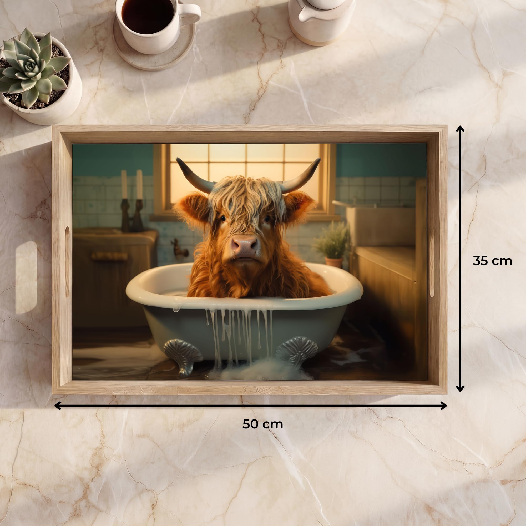 Plateau De Service Plateaux Repas Bois Decoratif Table Dejeuner