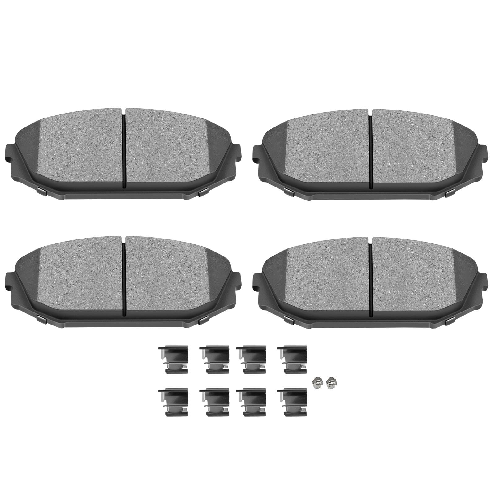 SCITOO D793 Front Ceramic Brake Pads Sets Fit For Acura MDX 2001-2002,For Honda Odyssey 1999 2000 2001 2002 2003 2004