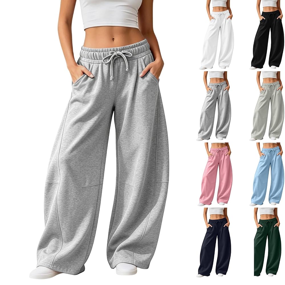 Y2K Barrel Sweatpants Women