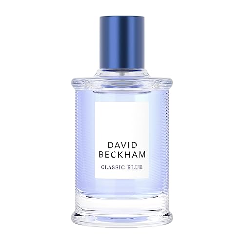 David Beckham Classic Blue Eau de Toilette For Him - Fragancia para hombre, fragancia, cítrico, aroma amaderado, 1.6 onzas