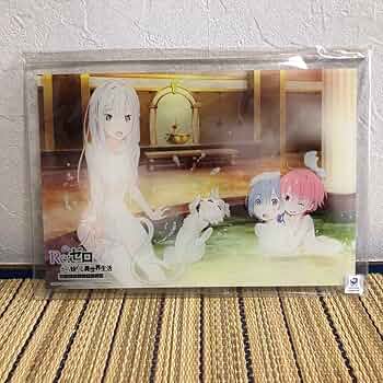 [単品] エミリア、ナツキスバル、レム リゼロ 特典 アクリルプレート 単品] エミリア、ナツキスバル、レム リゼロ 特典 アクリル