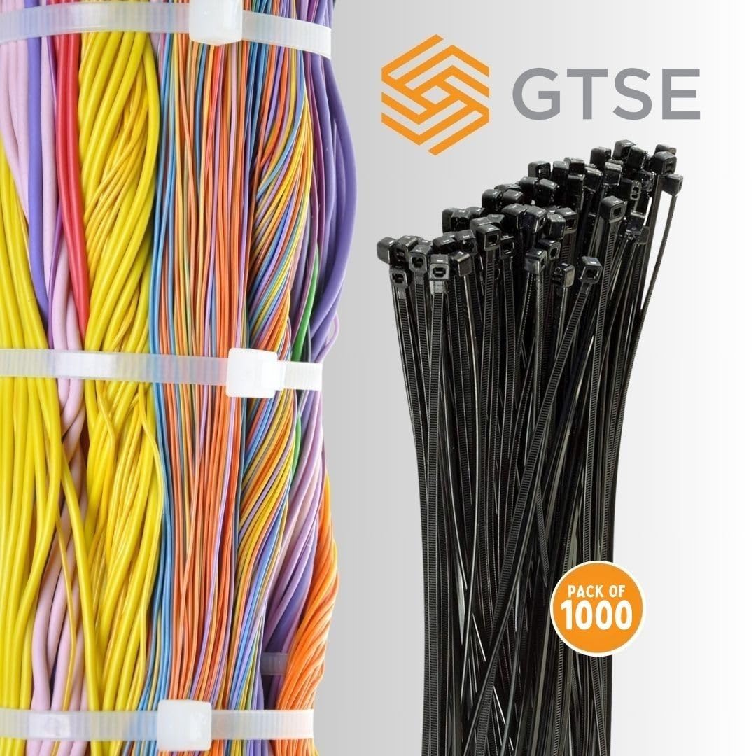 GTSE 14インチ パープル ジップタイ 1,000バルクパック 強度50ポンド UV耐性ロングナイロンケーブルタイ セルフロック14インチタイラップ Amazon.co.jp: GTSE 14インチ ブラック ジップタイ 1,000バルクパック