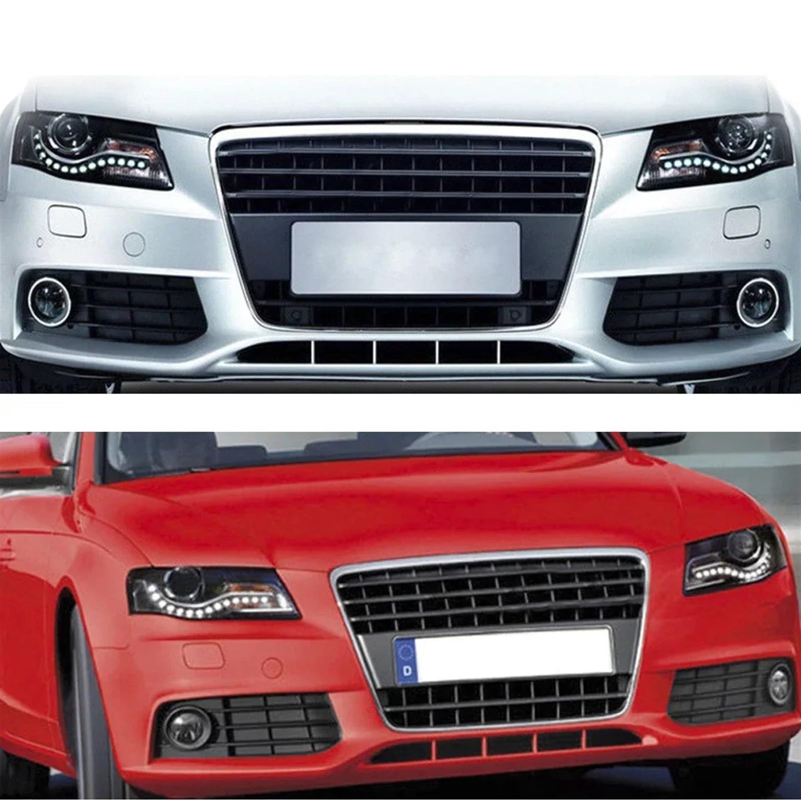 Auto Faro Lente Per Per A4 A4L B8 2009 2010 2011 2012 Paralume Trasparente Coprifaro Trasparente Coprifaro Anteriore Sinistro Destro Coprifaro Anteriore Auto Guscio Lampada Anteriore Auto(Right)