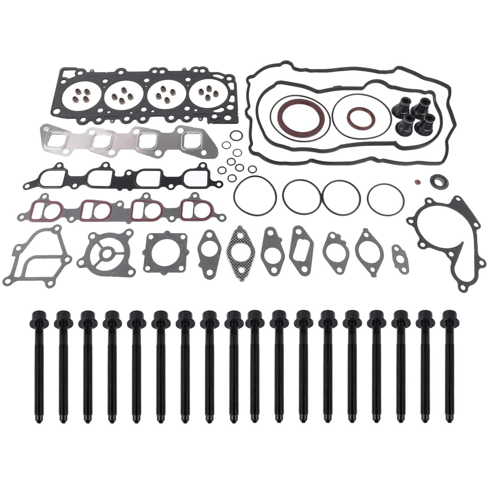 Tapa de balancines Juego Completo De Juntas De Culata De Motor Para Nissan Para Navara D40 Para Pathfinder R51 2,5 DCi Diesel Tapa de La Válvula