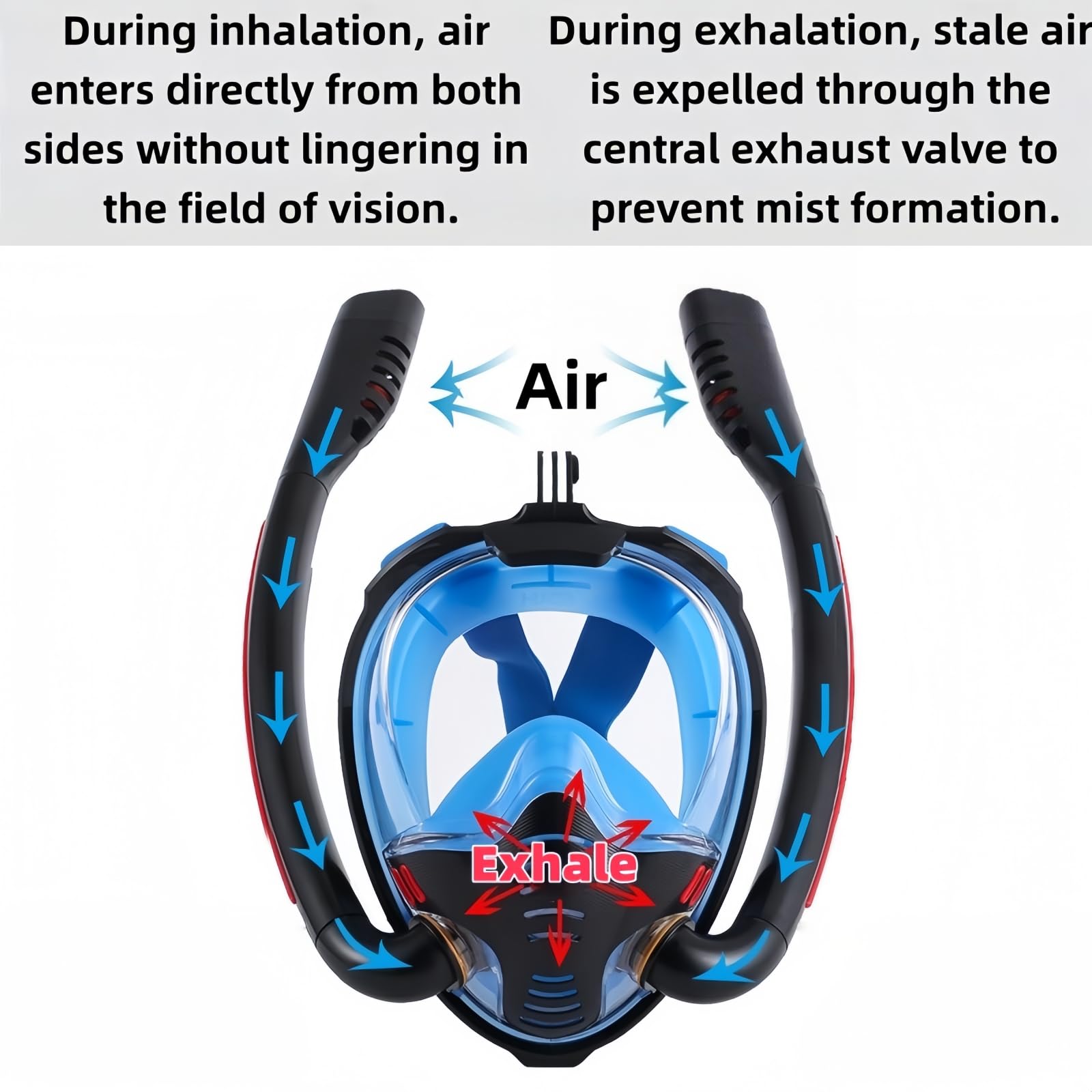 Maschera subacquea per adulti e bambini, maschera subacquea, maschera completa con boccaglio, set da snorkeling per adulti (stile K2 per bambini (rosa)