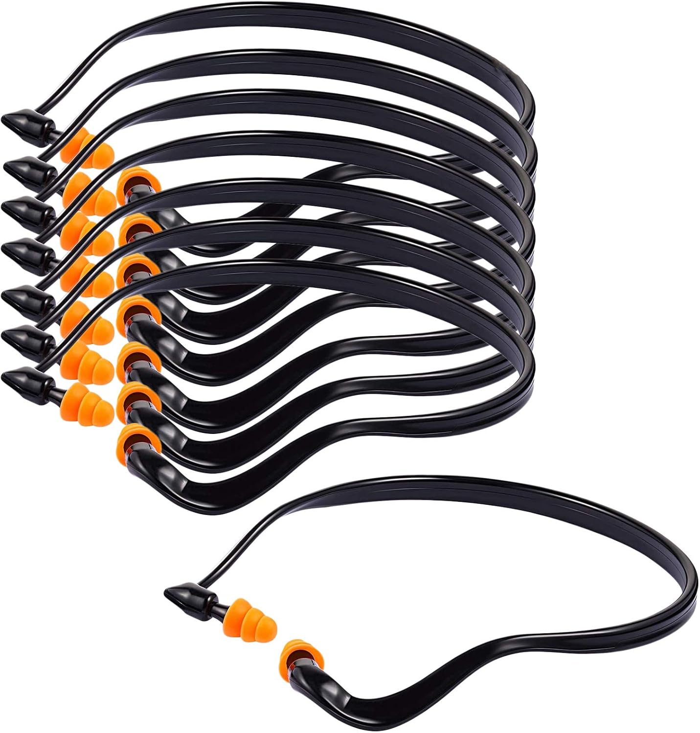 intelligence 8 Pairs Noise Cancelling Ear Plugs, Reusable