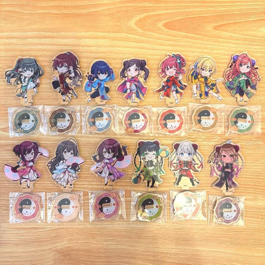 【全13種セット+】SHHis 武闘遊戯　限定デザインミニキャラアクリルスタンド Amazon.co.jp: 全13種セット+SHHis 武闘遊戯 限定デザイン