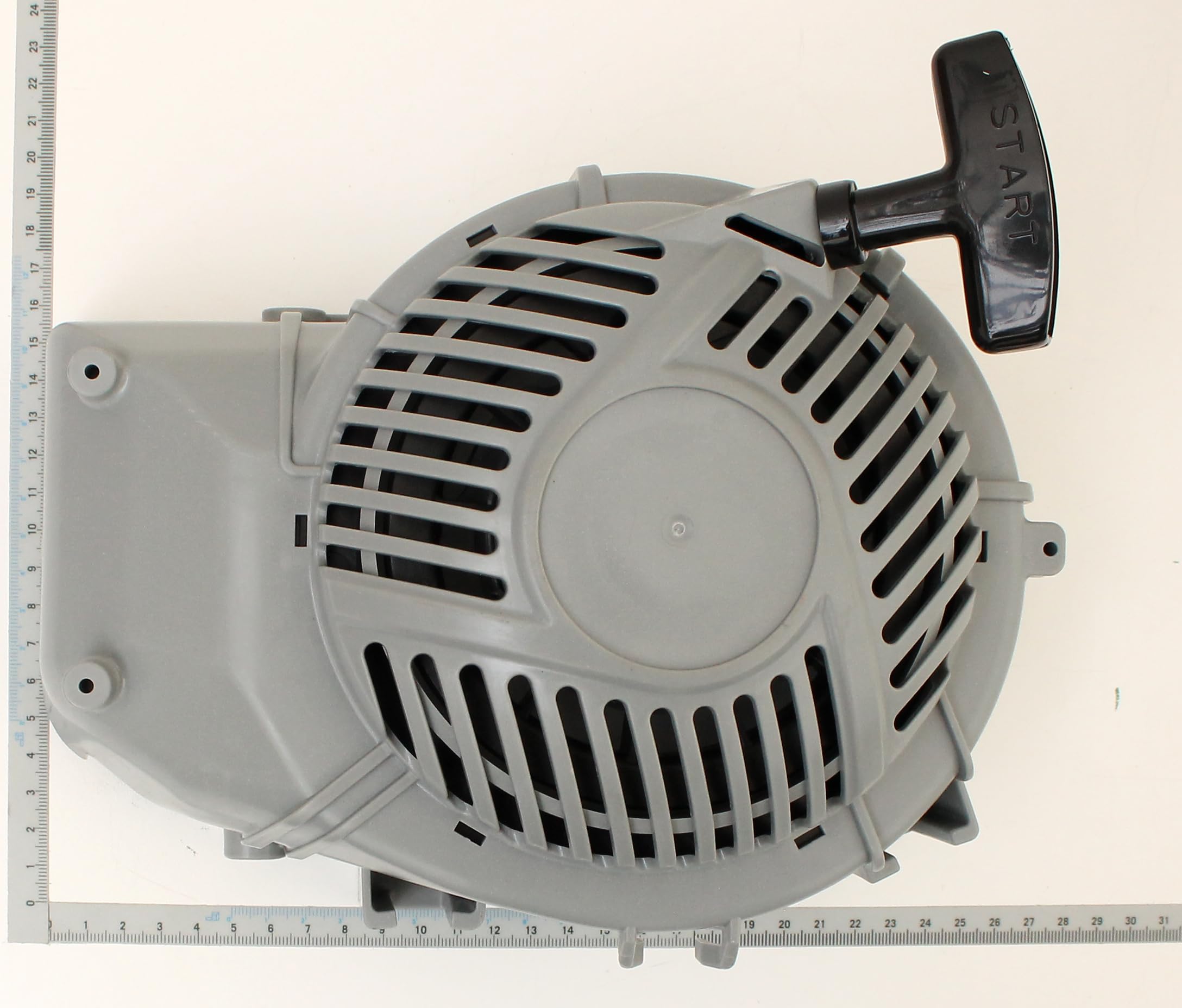 Original Scheppach Seilzugstarter komplett für Benzin Rasenmäher | Ersatzteil für Sichelmäher LM141-46P, MS161-46, MP150-46, MP132-42, MS132-42, MP132-40, MS150-42 | Mulchmäher Handstarter
