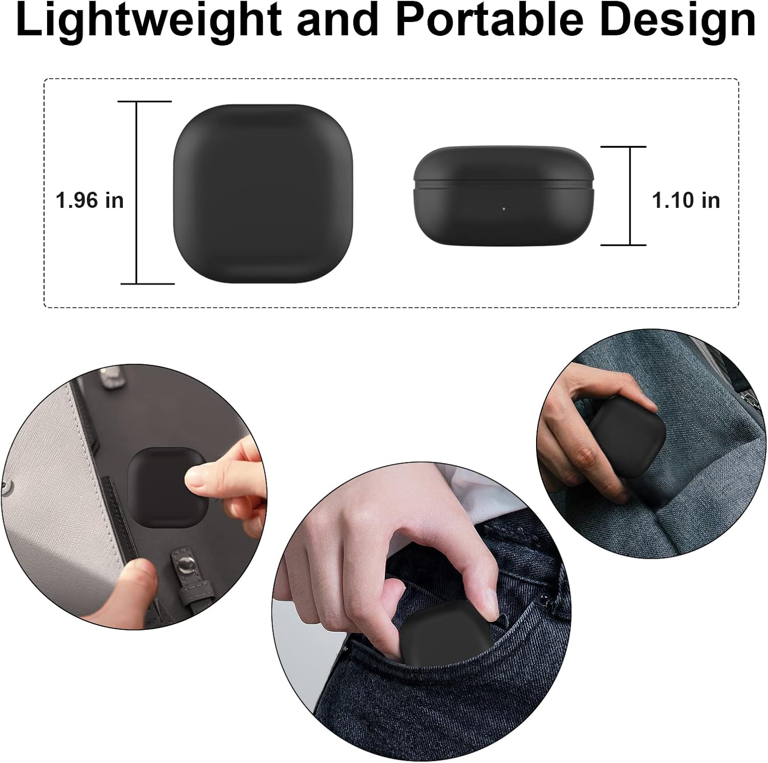 𝒍𝒆𝑸𝒖𝒊𝒗𝒆𝒏 Wireless Charging Case for Samsung Galaxy Buds2 Pro, Replacement Charger Case for Galaxy Buds 2 Pro with Bluetooth Pairing, Support Wireless/Wired Charging (Not Include Earbuds) - Image 7