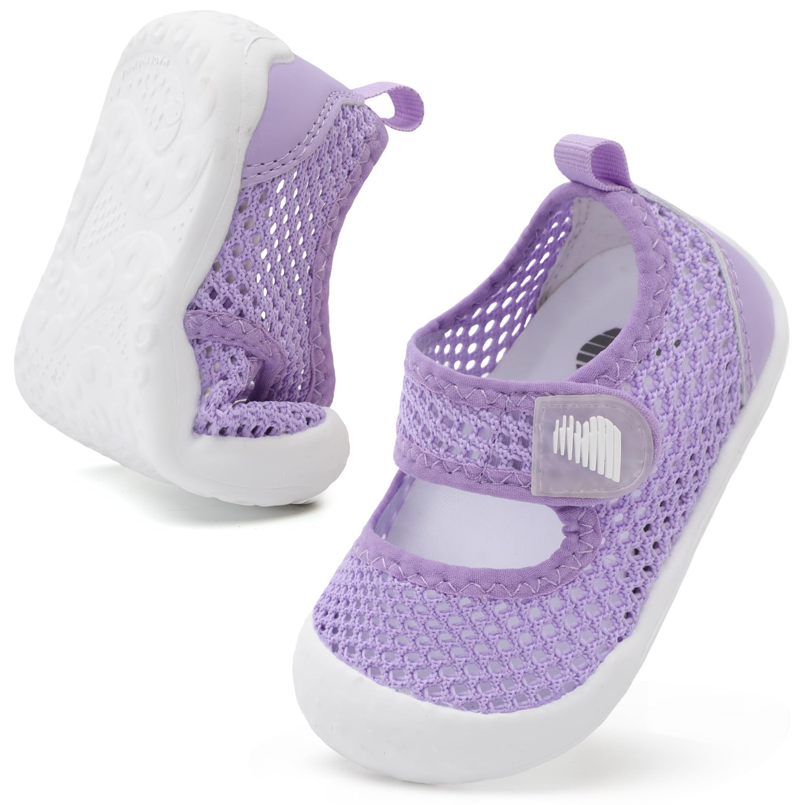 BARERUN Toddler Water Shoes Barefoot Water Shoes for Kids Baby Wide Aqua Socks with Arch Support Quick-Dry Breathable Boys Girls Sandals Walking Shoes for Beach Swim Pool Shoes