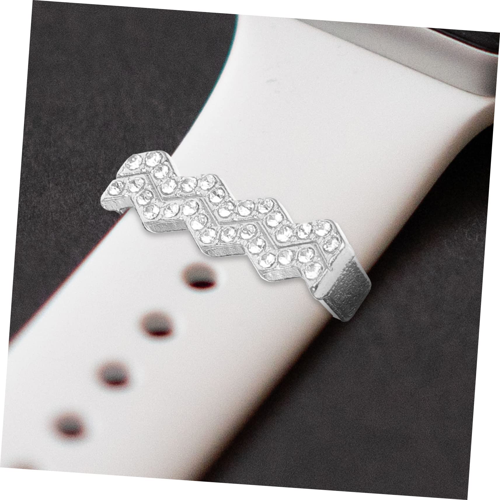 OSALADI 3 Pièces Bracelet Pendentif Décoration Bracelet Anneau Charme Charmes Pour Montre Accessoires De Montre es es Strass e e Strass