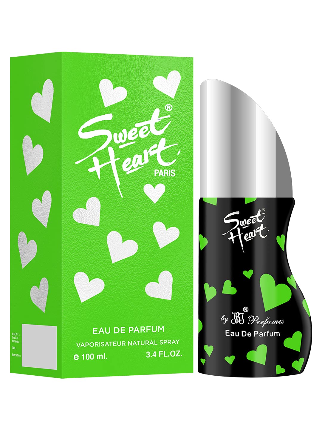 SweetheartSweet Heart Green Eau De Parfum, 100ml