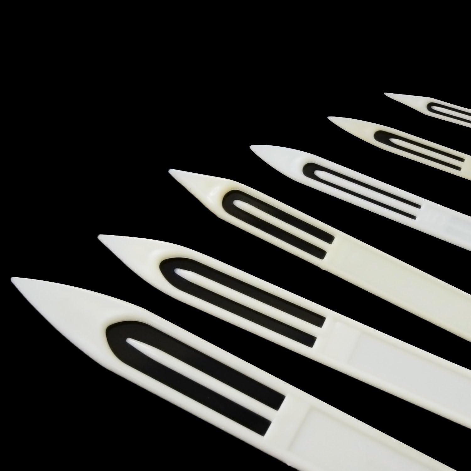 Netting Needle Shuttles Fishing Net Repair Line Equipment, 7pcs Plastic Cast Net Mending Needles Sewing Repair Tool image 5