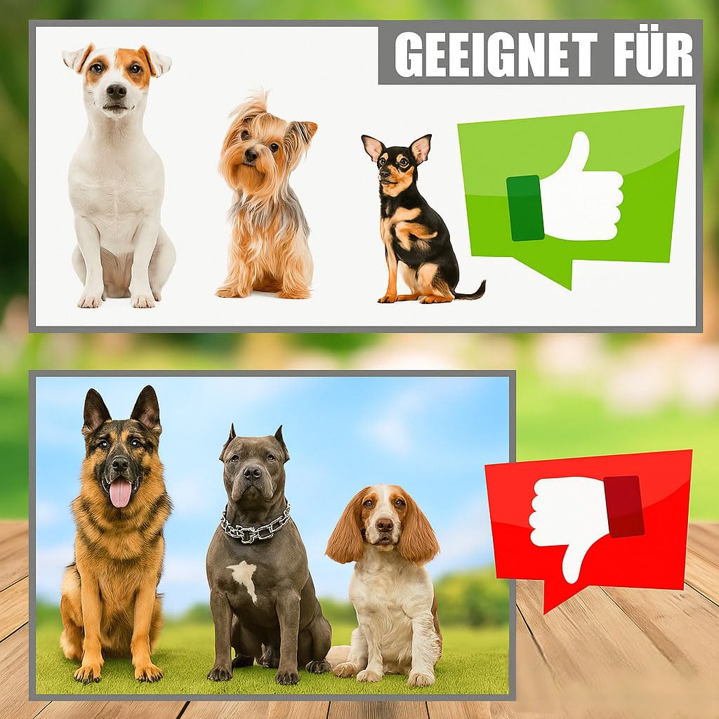 Treppenschutzgitter für Hunde - Absperrgitter - Türschutzgitter - Hundeschutzgitter - Hundebarrieren - verstellbar Trennwand - ohne Bohren - 30-117cm breit - aus Holz