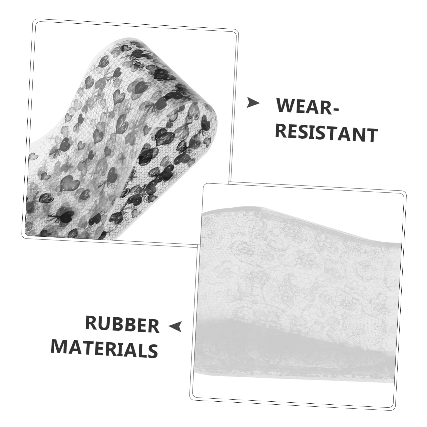 Healeved Lace Nail Stickers Adesivi Per Unghie Decalcomanie Per Nail Art Per Speciali e Regali Per Sicuri e Facili Applicare