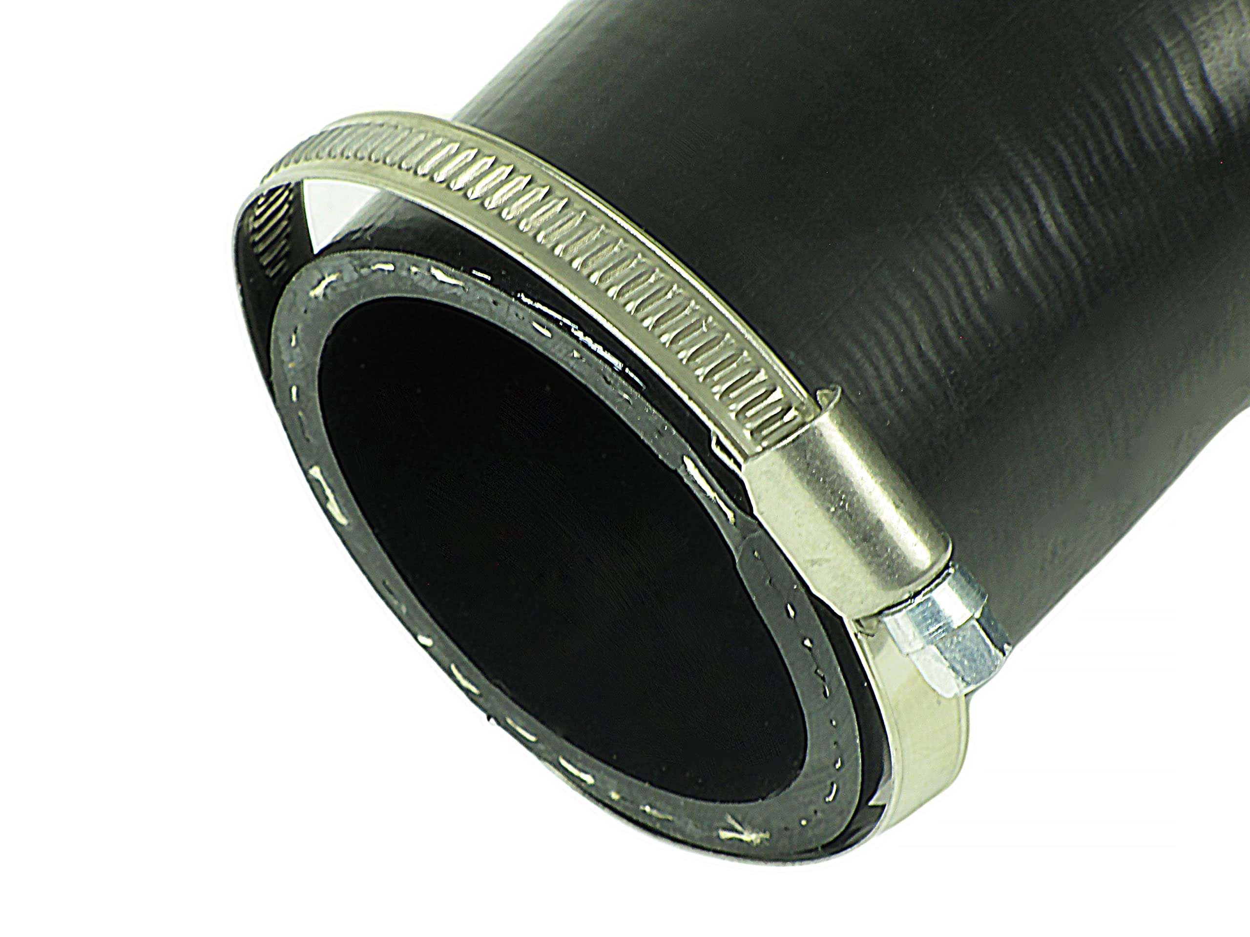 Refroidisseur Intermédiaire Tuyau Remplacement - Compatible avec NISSAN X-TRAIL T30 2.2 Dci - Numéro OE 14463EQ401 - NBR-CR - Gomme Kevlar Renforcé - Diamètre 55/55 mm