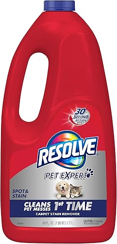 Resolve Pet Carpet Spot Stain Remover Spray Refill 60oz limpia los líos de mascotas SYNCHKG097508