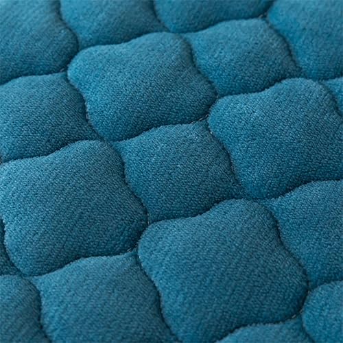 Miniatura 6 de Sábana bajera de terciopelo tamaño individual XL, funda acolchada de felpa gruesa para colchón 1 funda de almohada, sábanas de franela mullida con