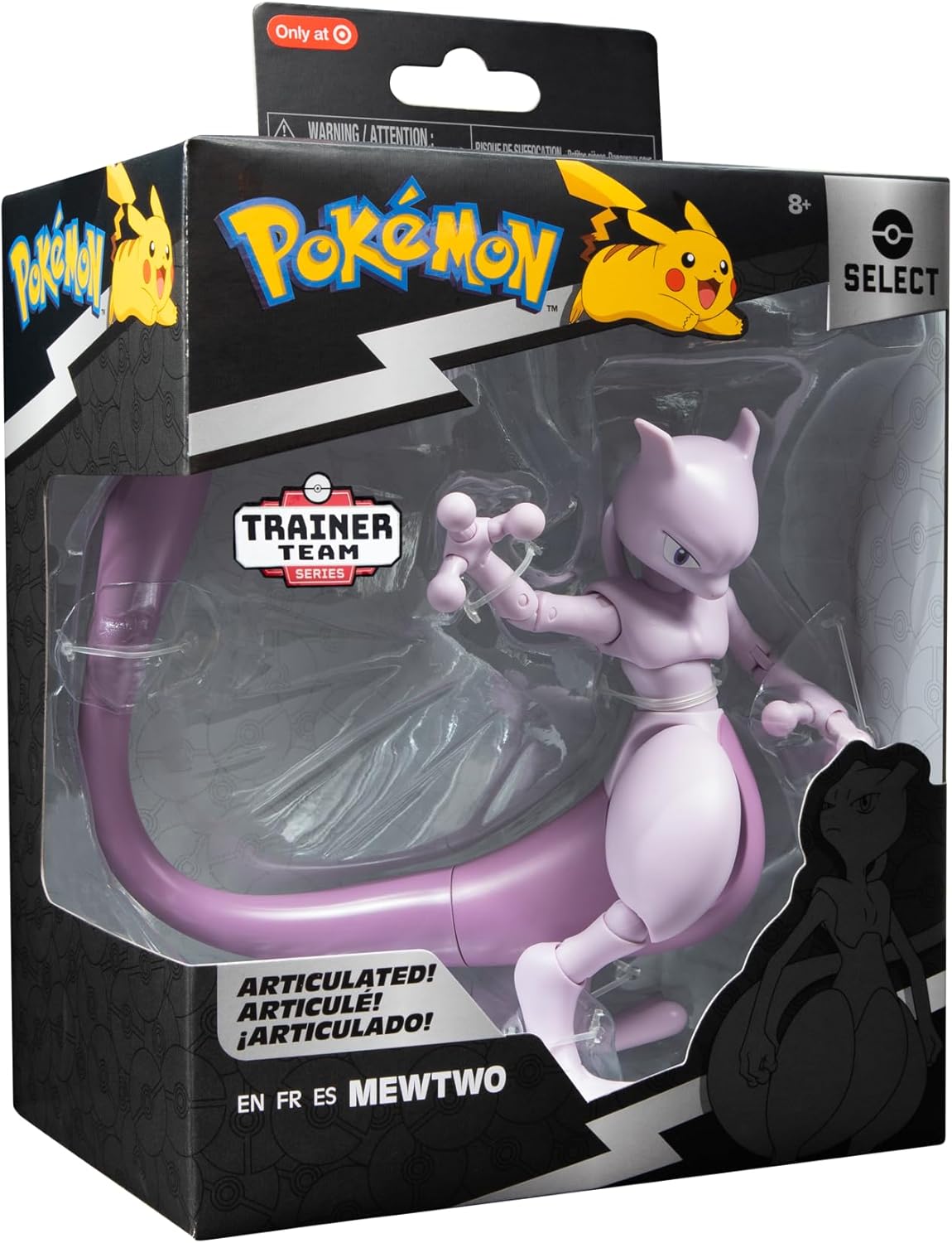 BANDAI - Pokémon - 12 cm Articulated Figure - Mewtwo - JW2417