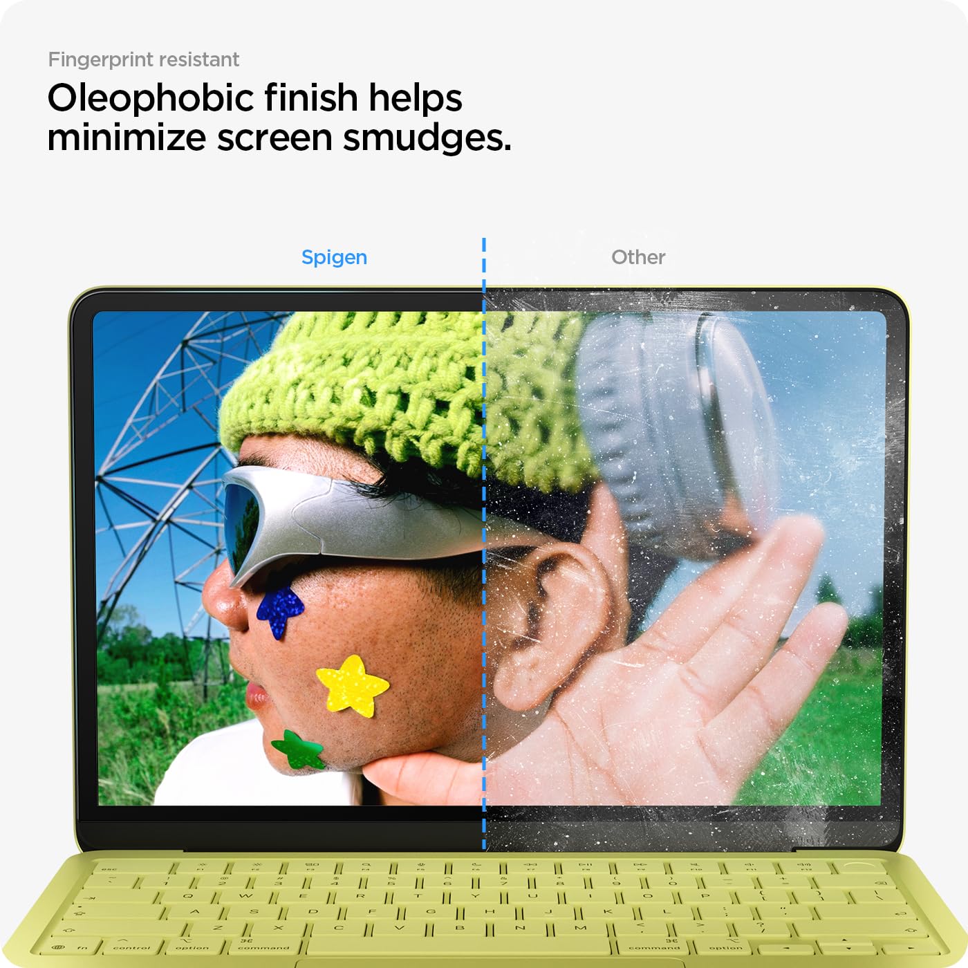 Spigen Glas.tR Slim Verre trempé pour MacBook Neo 13", Protection écran