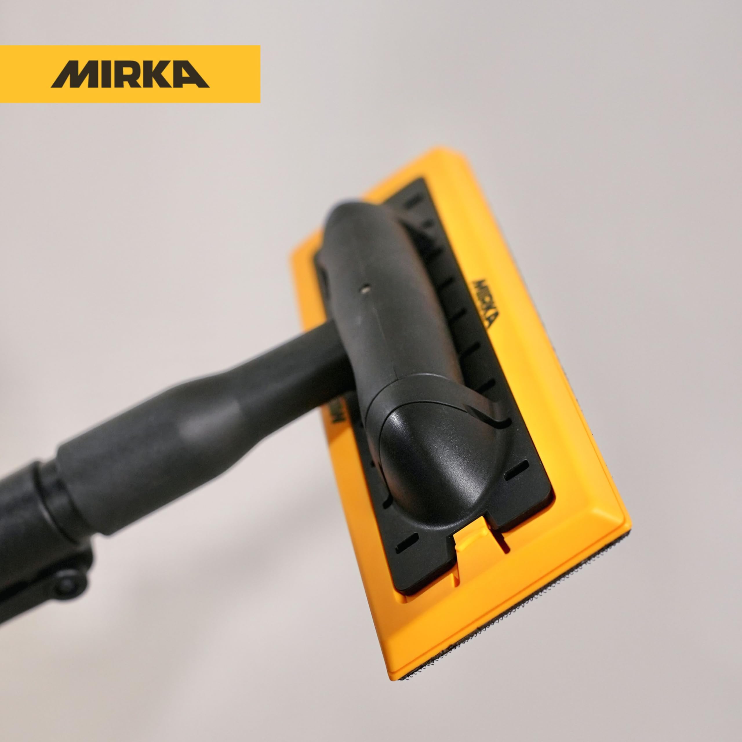 Mirka Testa di levigatura stabilizzata per levigatrice ad asta DecoSander/Flessibilità di 180° / Per la finitura liscia di pareti e soffitti, cartongesso, lavori di dettaglio / 8393000011