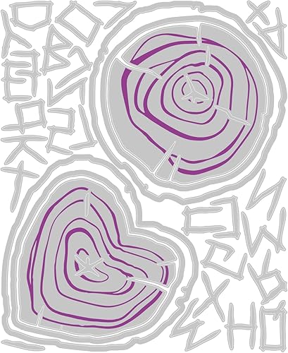 Miniatura 3 de Sizzix Troqueles Thinlits de Tim Holtz 33/Pkg - Rebanada de madera