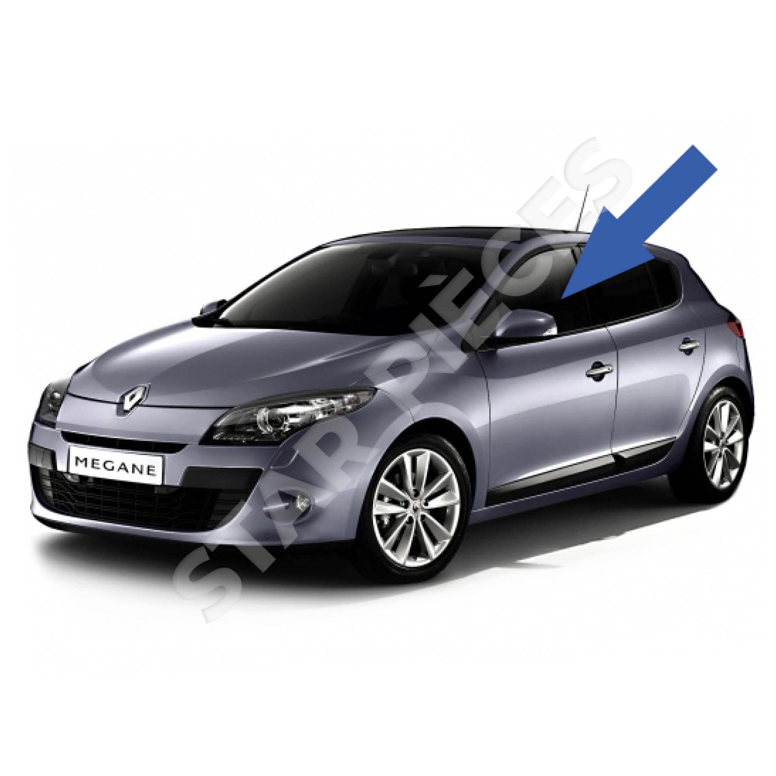 STARKIT PERFORMANCE Leve vitre compatible pour Megane 3 (2008-2016) AVANT GAUCHE (conducteur) (5 portes) 807210002R, 807216718R