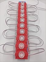 Vista 6 de Q QINGCHEN Módulo LED blanco cálido 3000K 12V con lente 2.0W para caja de luz con cinta adhesiva trasera (paquete de 20 unidades)