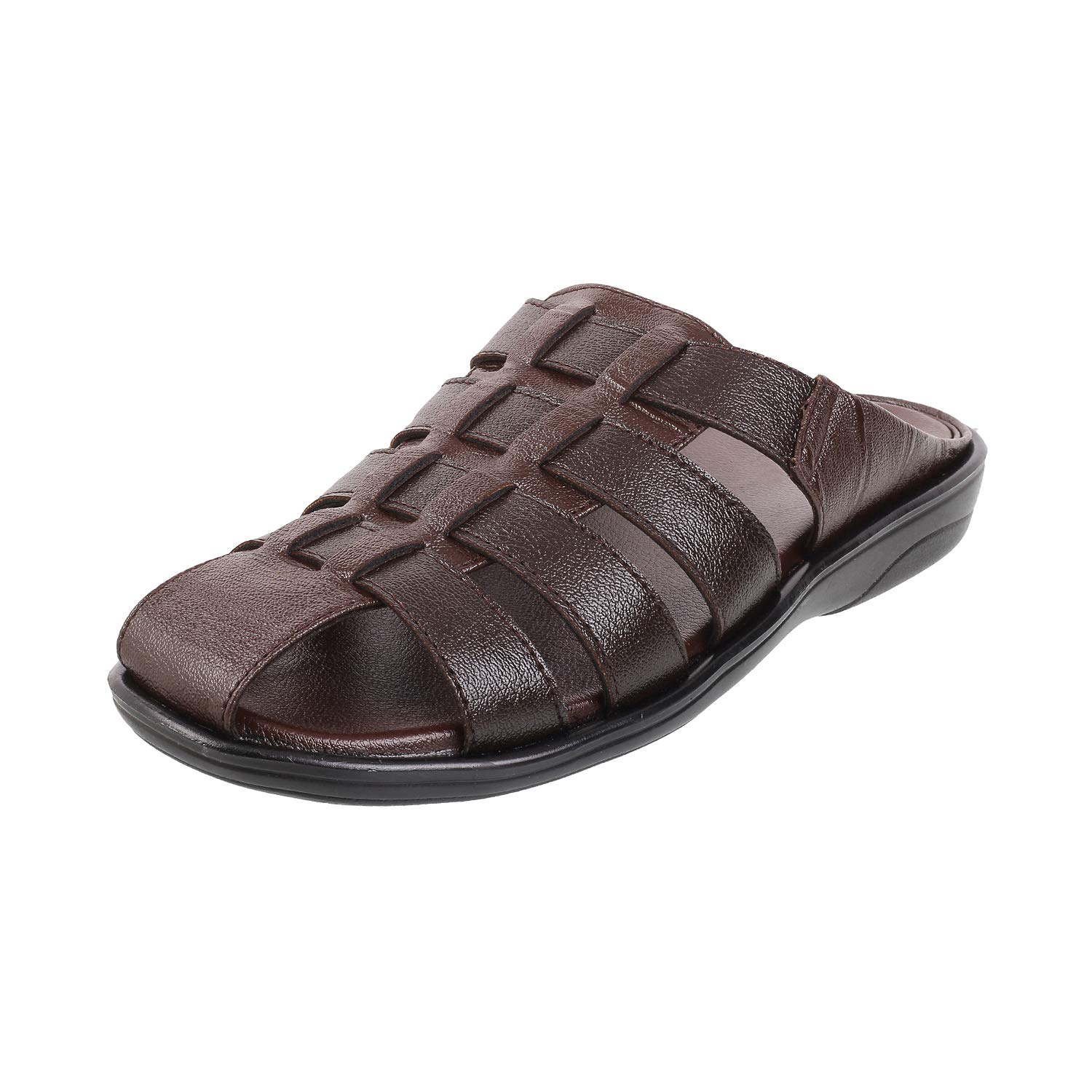 Walkway Mens Synthetic Brown Slip Ons (Size (8 UK (42 EU)) (B083NHN3BD) Amazon Price History, Amazon Price Tracker