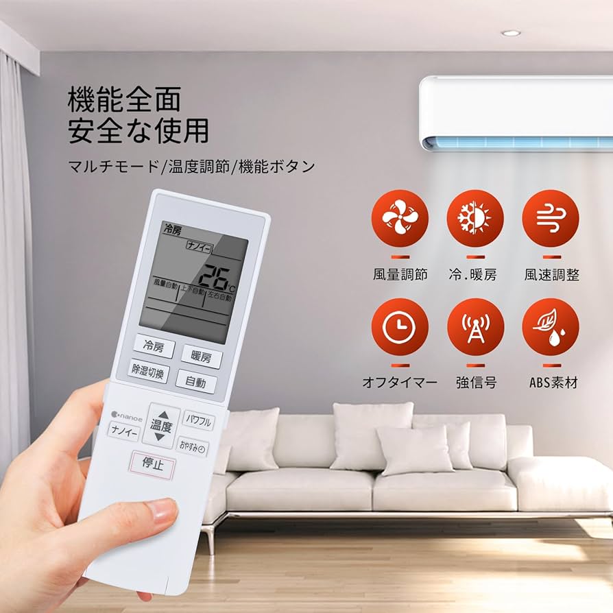 Amazon.co.jp: エアコンリモコン A75C4271 CWA75C4272X for