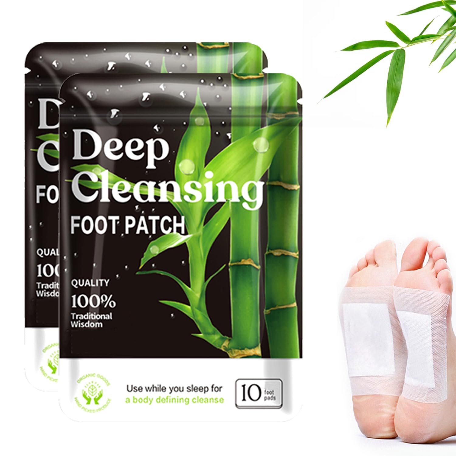 Photo 1 of (20 Pads) SOFFAIR Deep Cleansing Foot Pads