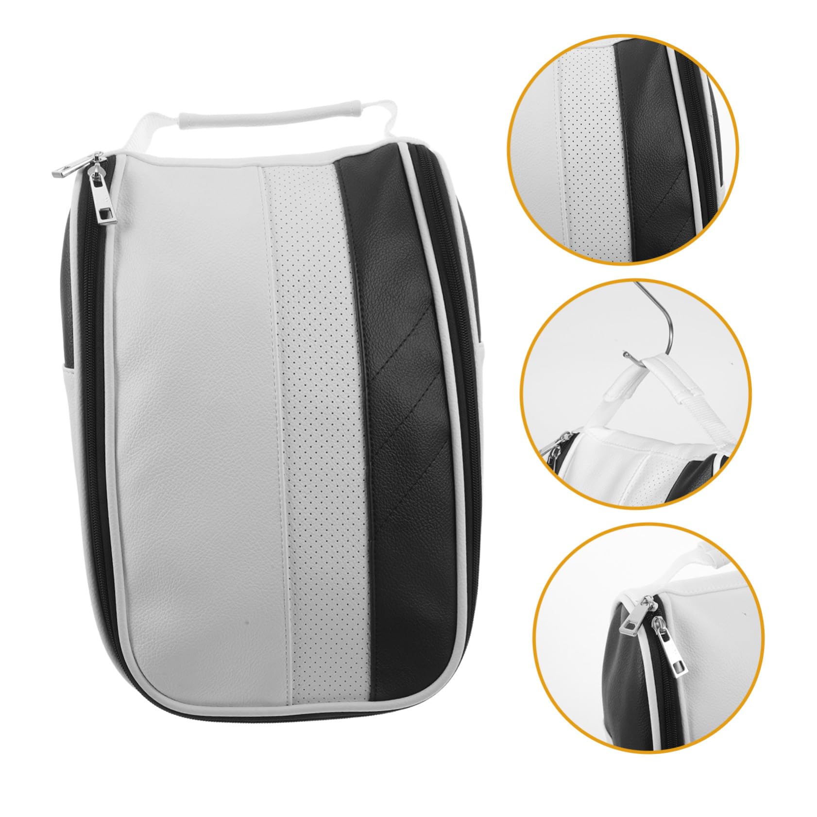 Toddmomy Borsa Per Scarpe Da Golf Custodia Protettiva Per Tacchetti e Calzini Da Golf Adatta Viaggi e Sport All Aperto