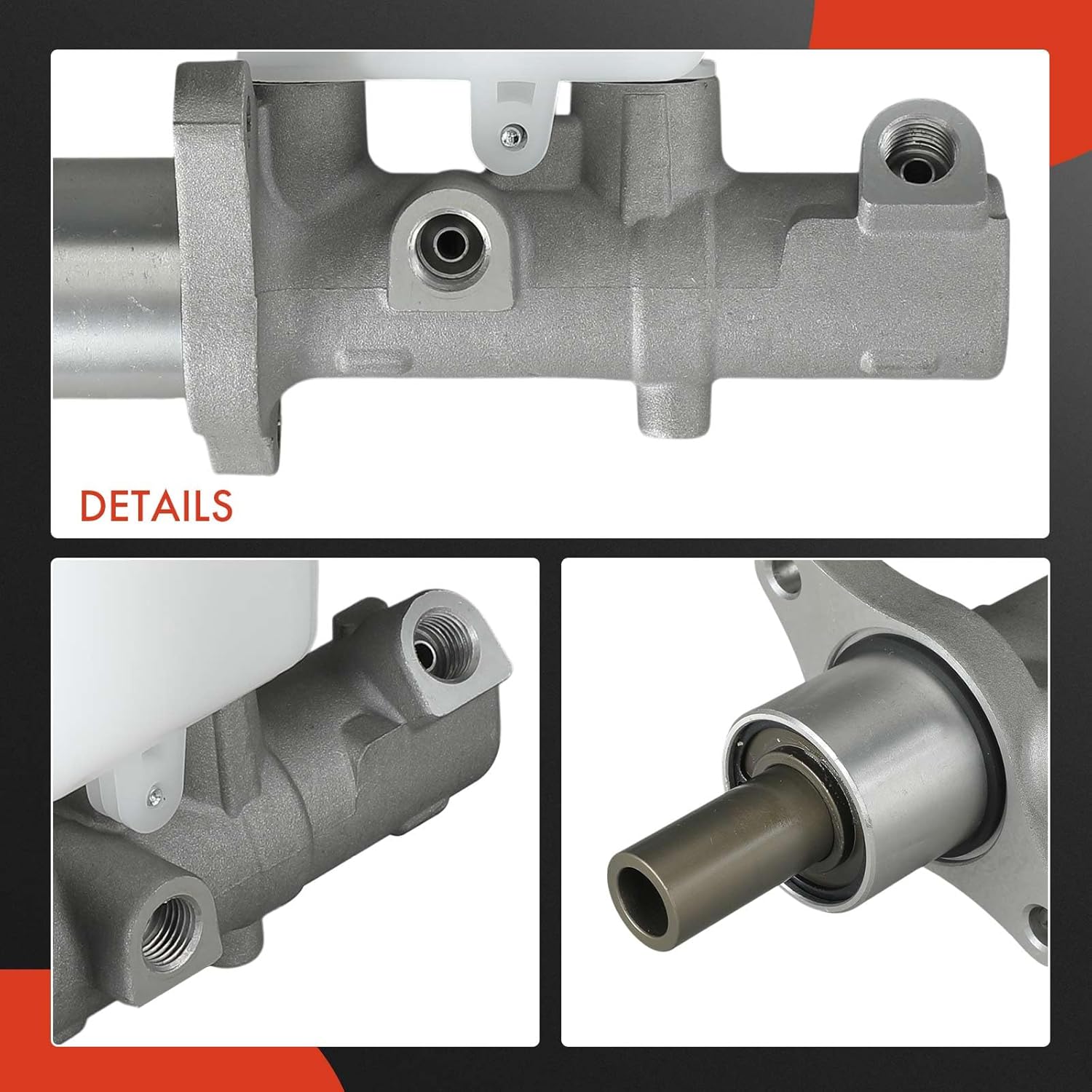 A-Premium Brake Master Cylinder with Reservoir and Sensor Compatible with Ford and Lincoln Vehicles - Explorer 2011-2019, Taurus 2013-2019, Flex 2013-2019, Police Interceptor Sedan, MKS, MKT