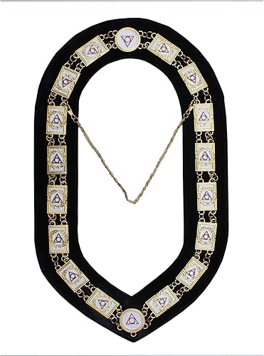 Masonic Regalia LOCOP Cadena Collar Metal Dorado