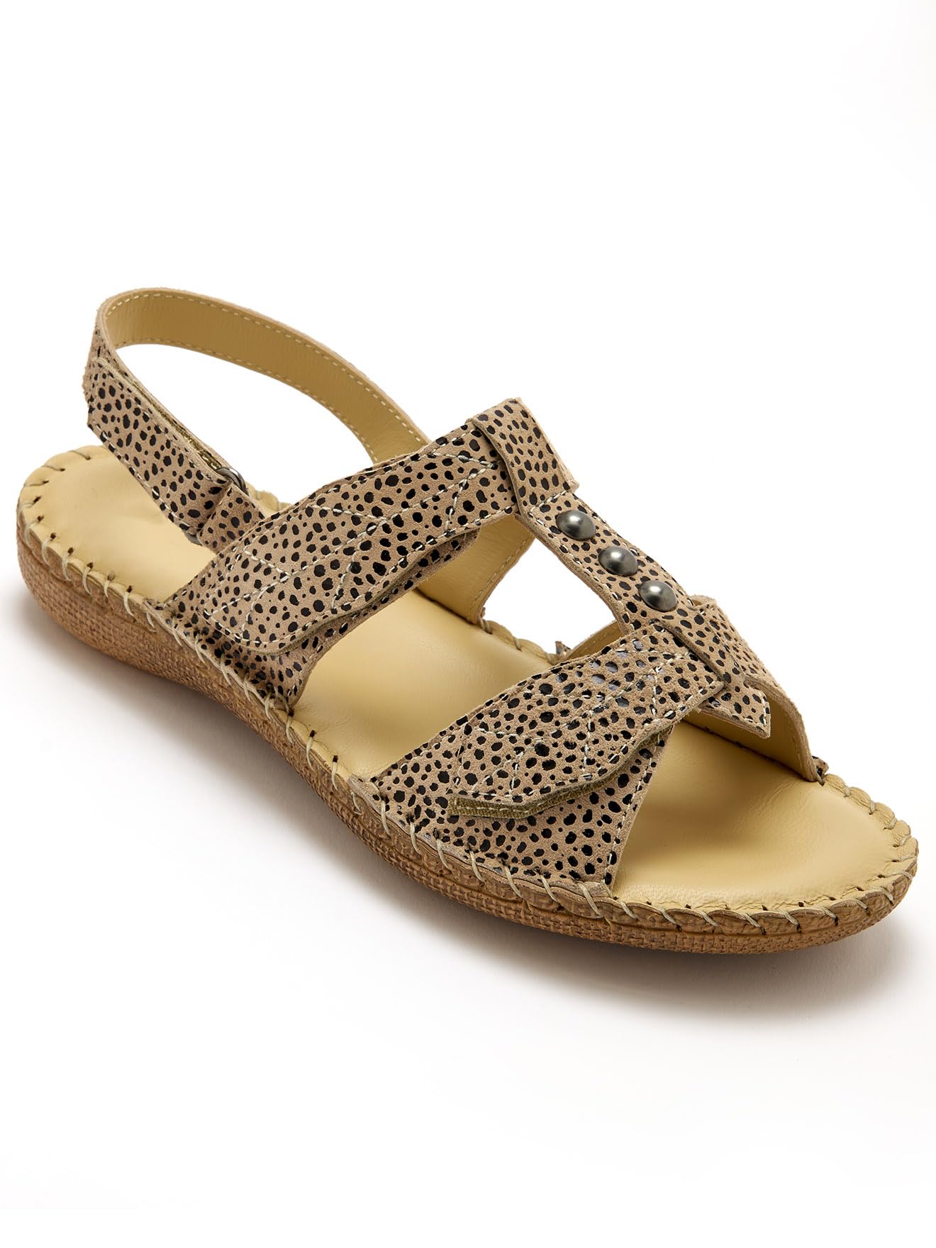 PEDICONFORT - Sandales ultra souples en cuir