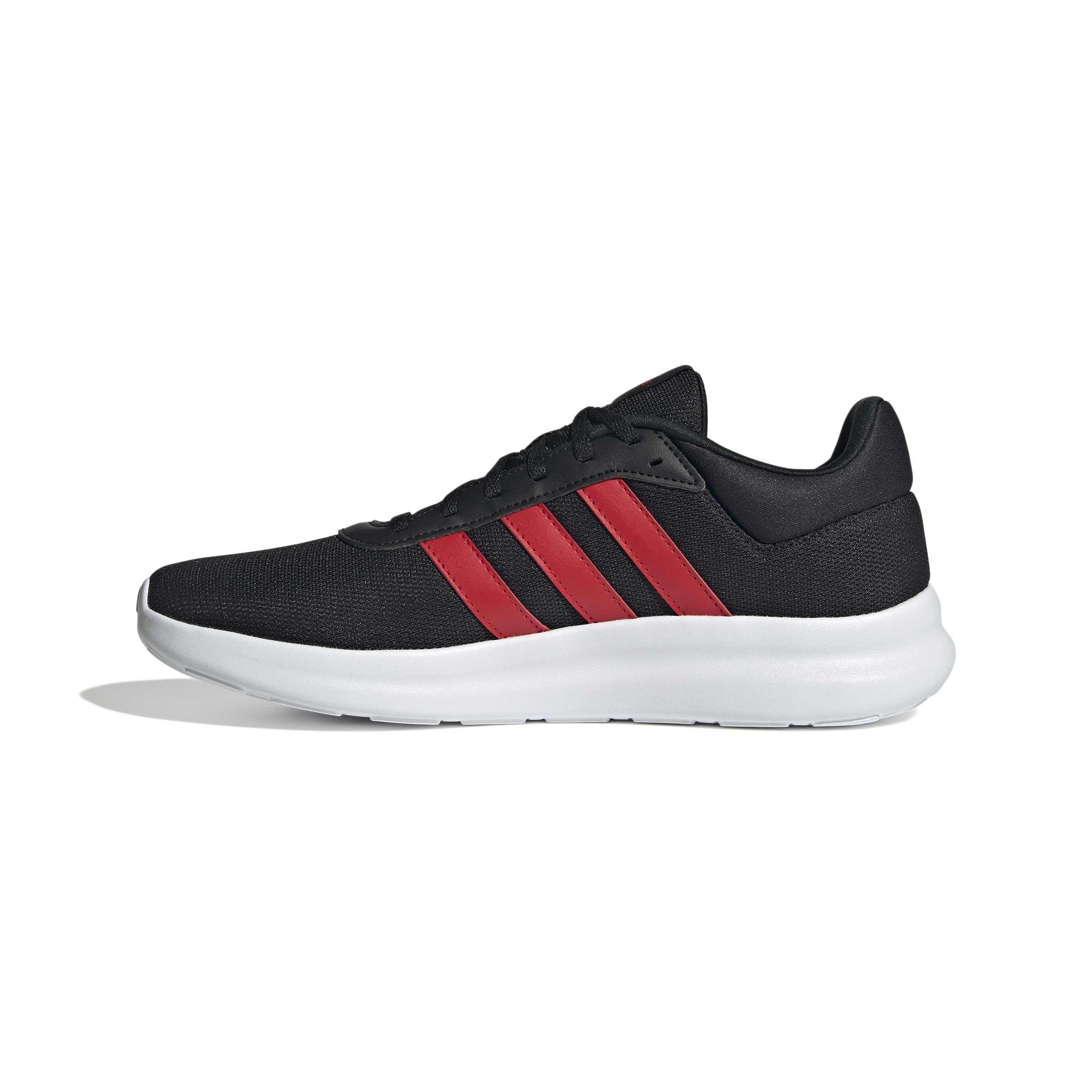 adidas Men's Lite Racer 4.0 Shoes, Core Black/Better Scarlet/Better Scarlet, 8.5 UK