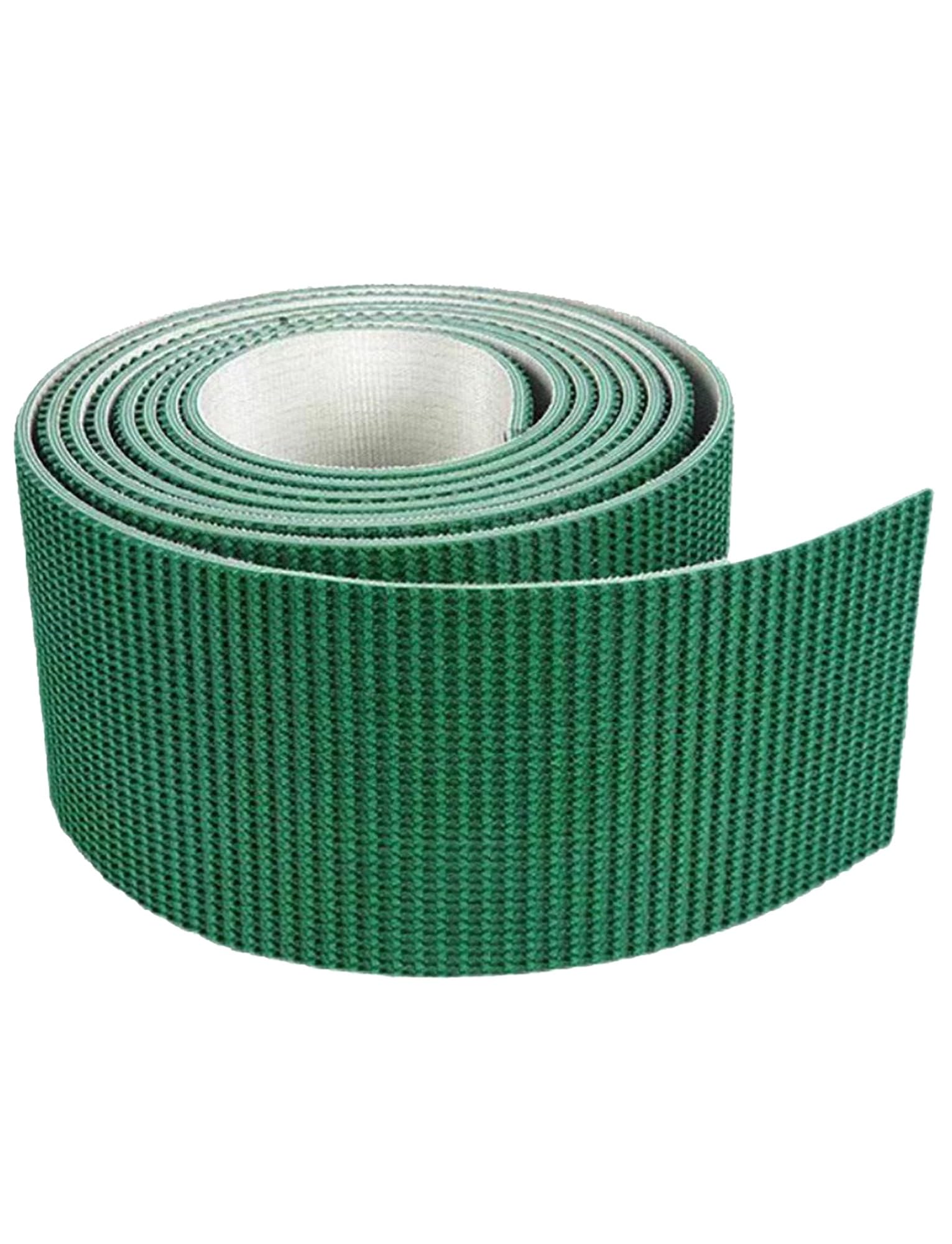Wytrzymały przenośnik taśmowy PVC o grubości 5 mm zielony pas transportowy przemysłowy zamiennik do transportu materiałów 28 x 115 cm / 11 x 45,3 cala rozwiązanie przenośnika