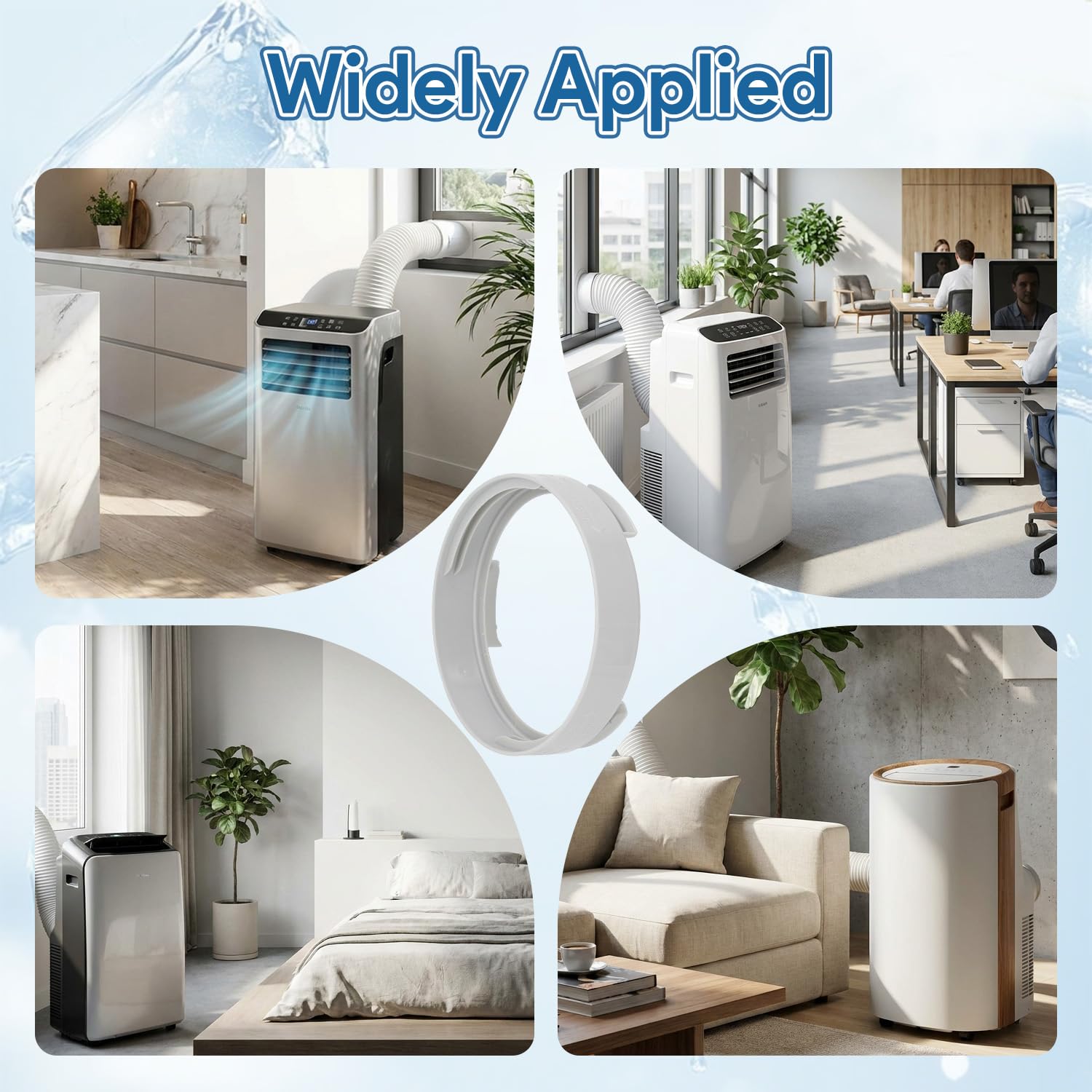 Uniwersalny adapter okienny, przenośny klimatyzator, przedłużacz węża, złączka 150 mm, złącze do rury wydechowej, złącze do rury wydechowej, adapter do wymiany