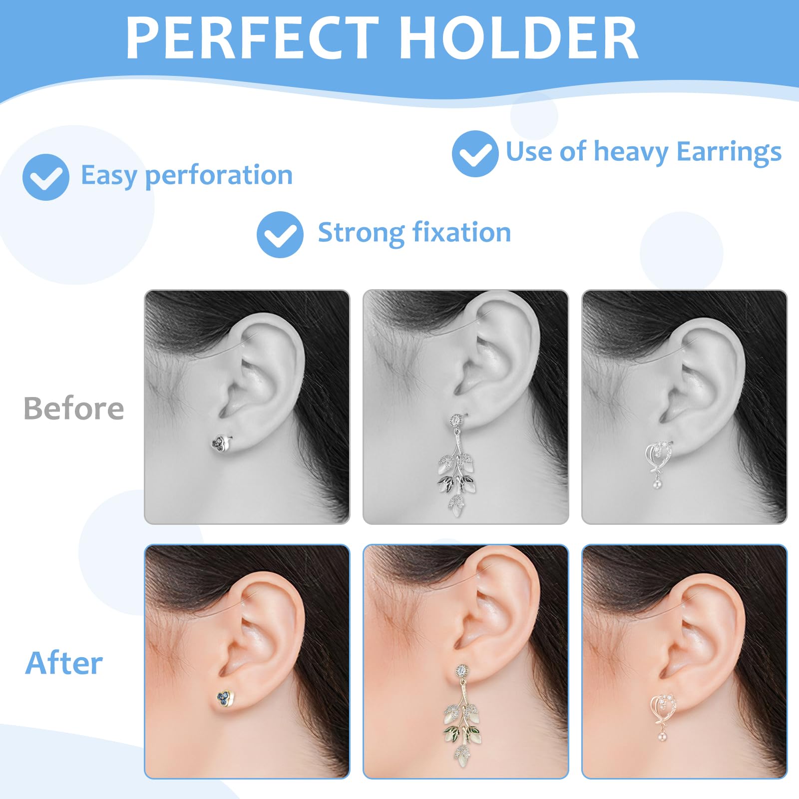 Stampo Silicone Pre Domed Farfalle E Fiori 1,5cm Per Orecchini (chunky - Foto 4