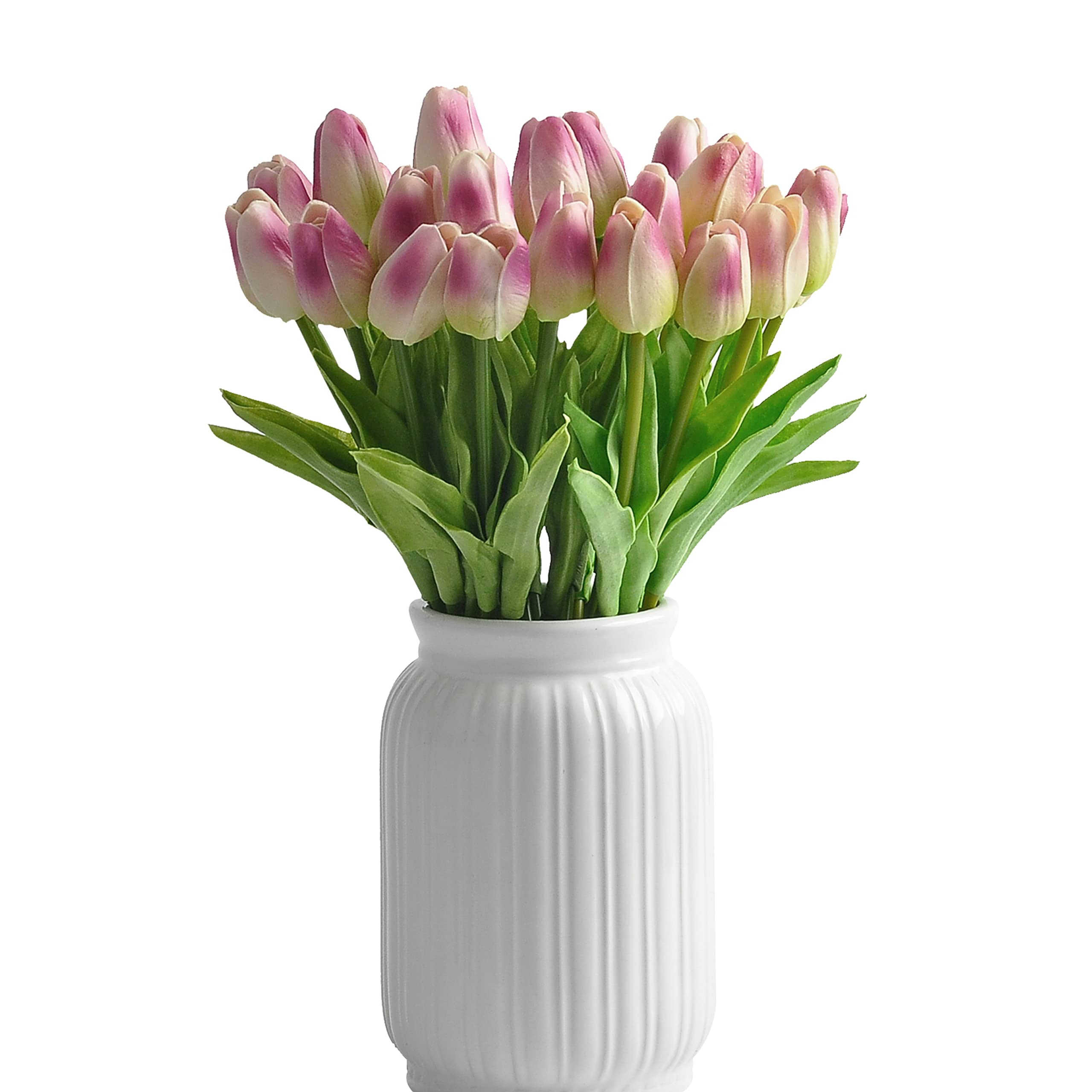Amazon｜cn-Knight Artificial Flower 人工 チューリップ 本物 手触り