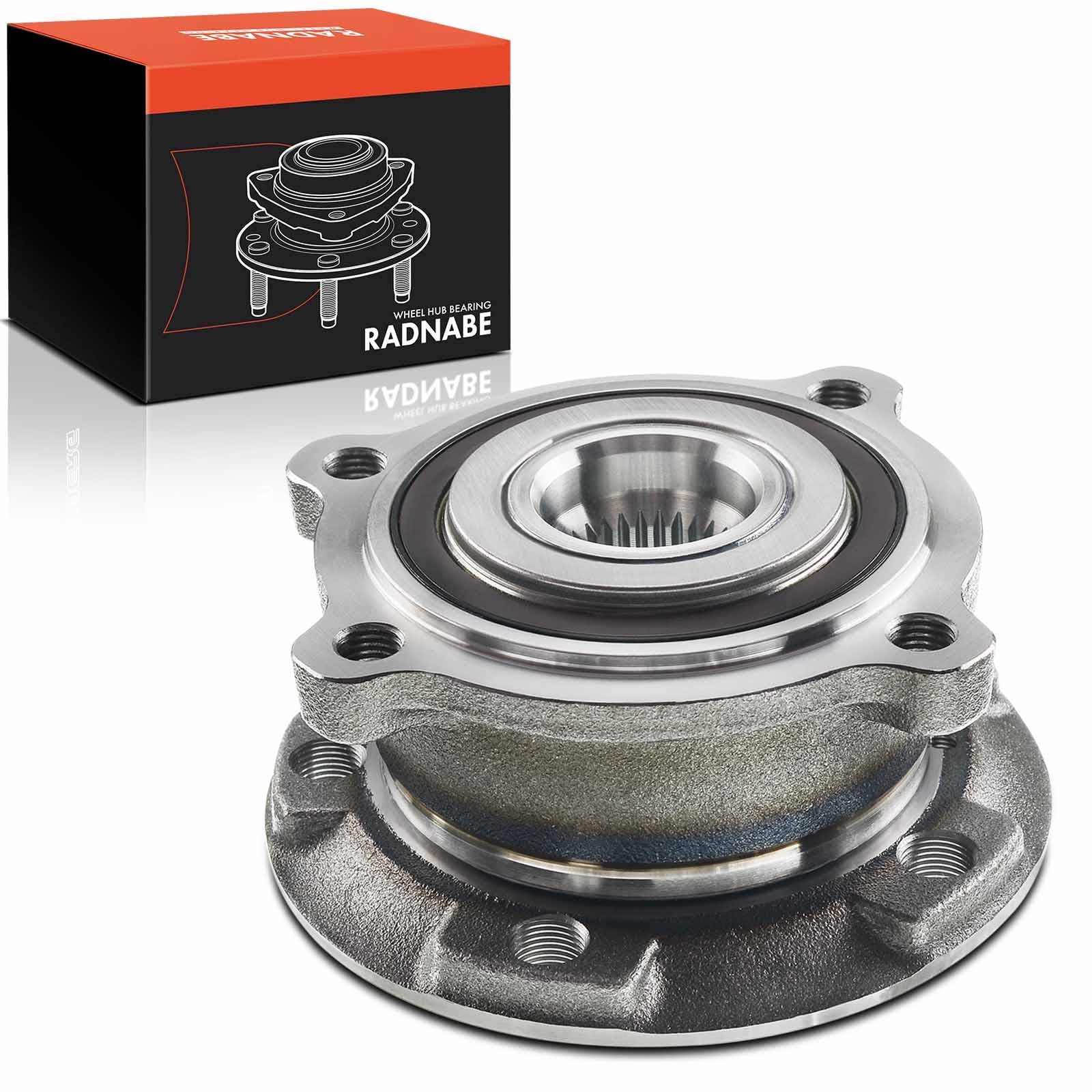 Frankberg Set Cuscinetti Ruota Posteriori Con Anello ABS Per BMW X5 (E70, F15) E X6 (E71, F16) - Ricambio 33416770974