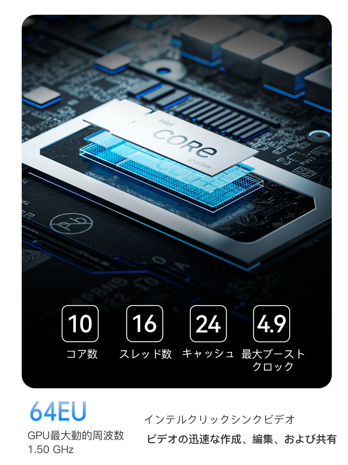 Amazon.co.jp: MINISFORUM Venus Series NPB6 ミニPC Core i7-13620H 