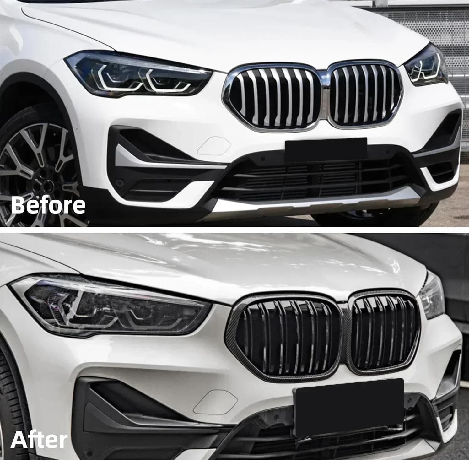 per BMW X1 F48 dal 2020 griglia reni griglia radiatore lucid | Tiranë